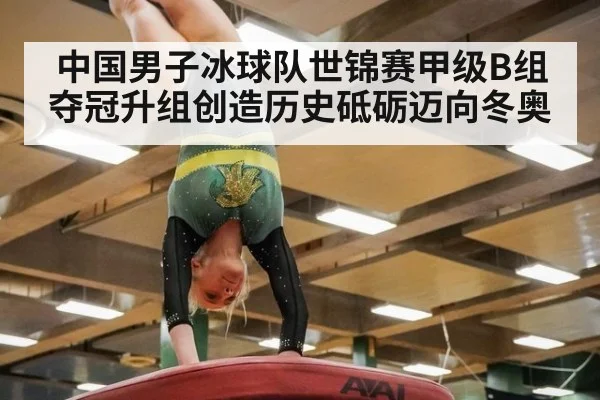 中国男子冰球队世锦赛甲级B组夺冠升组创造历史砥砺迈向冬奥